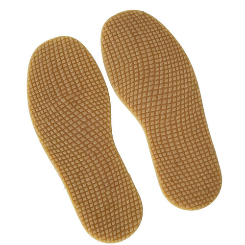 Gummi-Schuhsohlen, Außensohlen,-Farbe der Rindersehnen