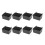 8 Pieces Pegboard Bins Kit Pegboard Parts Storage Pegboard Accessories Workbench Bins for Organizing Hardware(Grey) 1
