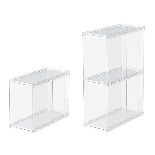 Conteneur de rangement de sac modulaire empilable,- deux étages 1