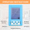 BR-9A Handheld Portable Electromagnetic Radiation Detector High Precision Electromagnetic Radiation Tester 6