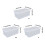 Clear Reptiles Enclosure Feeding Basins and Hideouts for Home-3 4