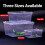 Clear Reptiles Enclosure Feeding Basins and Hideouts for Home-3 7