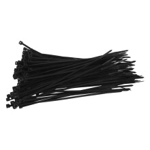 Cable Ties Cable Tie Wraps / Zip Ties Color: Negro Tamaño: 140 Mm X 2.5 Mm 100Pcs