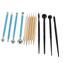 13-Delige Balpenpuntengereedschap, Klei-Aardewerk-Modelleerset, Rotsschilderset