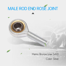 2 x M10 x 1.5 Male Rod End Rose Joint Right Hand Thread 10mm Metric Bronze SA10