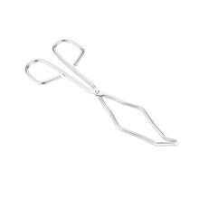 Pinzas de crisol Alicate inoxidable de plato de fusion manejar de soporte para fundicion de colada de fusion Suministros de laboratorio de