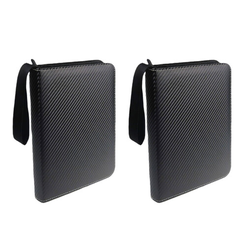 Seitlich zugängliche PU-Kartenalbum-Organizer mit-1 2