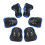 Child Roller Skating Protective Gear Set Adjustable-Blue 1