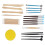 24Pcs Modeling Clay Sculpting Tools Set,Polymer Modeling Clay Sculpting Tools Rock Painting Kit for Sculpture Pottery 1