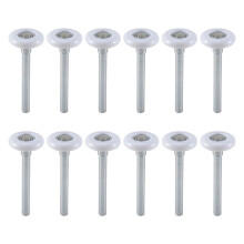 12Pack 2 Inches Garage Door Rollers, 6200ZZ Bearing Nylon Garage Door Roller,for Residential and Commercial Garage Doors