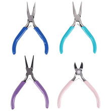 4 Pcs Jewelry Making Tools Kit Jewelry Pliers with Needle Nose Pliers for Crafts Wire Wrapping Jewelry Making Supplies
