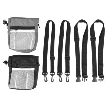 Confezione da 2 Buste da Regalo per Cani, Custodia da Addestramento per Cani con Tracolla nel Vita, 3 Modi di Indossarla, Porta Facilmente Giocattoli,