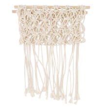 Fruit Hammock Under Cabinet 1-Pack -Handwoven Boho Cotton Hammocks Save Counter Space in the Kitchen