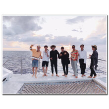 Korea Band Bangtan Sonyeondan Boys Voll Bohrer Diamant Malerei DIY Stickerei Strass Kreuz Stich GemäLde Hause Dekor