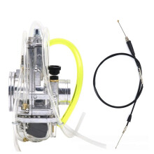 Motorcycle Carburetor Kit with Throttle Cable for YZ250 KX RM CRF Motorcycle Accessories 28mm