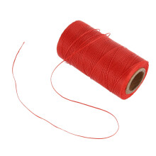 260M 150D 1MM Leather Sewing Waxed Wax Thread Hand needle Cord DIY New Color:Red