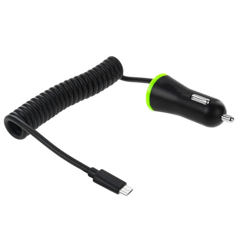 5V / 3.1A Car Charger Spring Android Fast Charge Waterproof 2USB Interface, para  Charger Data Cable para Car Charger 1