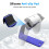 Accessori per Gamepad Supporto da Tavolo per Controller PS5 Supporto per Staffa Supporto per Gamepad Supporto per Staffa per Display Espositore Blu 3