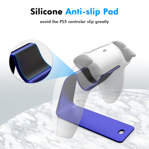 Accessori per Gamepad Supporto da Tavolo per Controller PS5 Supporto per Staffa Supporto per Gamepad Supporto per Staffa per Display Espositore Blu 2