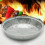 Recipiente de Bandeja de Alimentos para Churrasco de Folha de AlumíNio 50X Redondo Assadeira Antiaderente -7 Polegadas 5