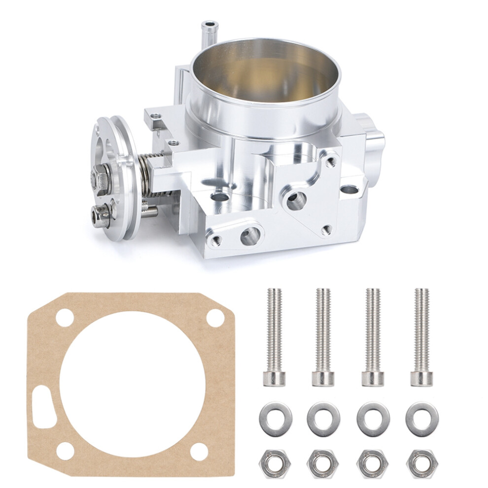 Car 70Mm Intake Throttle Body For K-Series /K20//Ep3/Type R/Integra Dc5 Intake Manifold Performance Silver 4713931880882