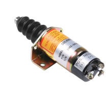 24V Fuel Shutdown Shut Off Stop Solenoid Valve 1502-24C6U1B2S1A for Woodward Lister Petter SA-2944T-24