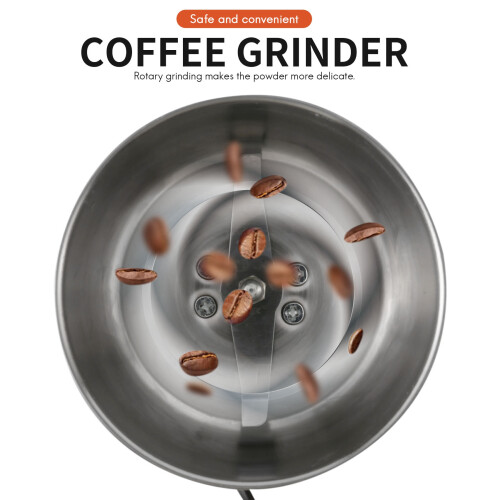 Multifunction Electric Smash Machine,Electric Coffee Grinder,Grain Spice Beans Grinder Maker (EU Plug)