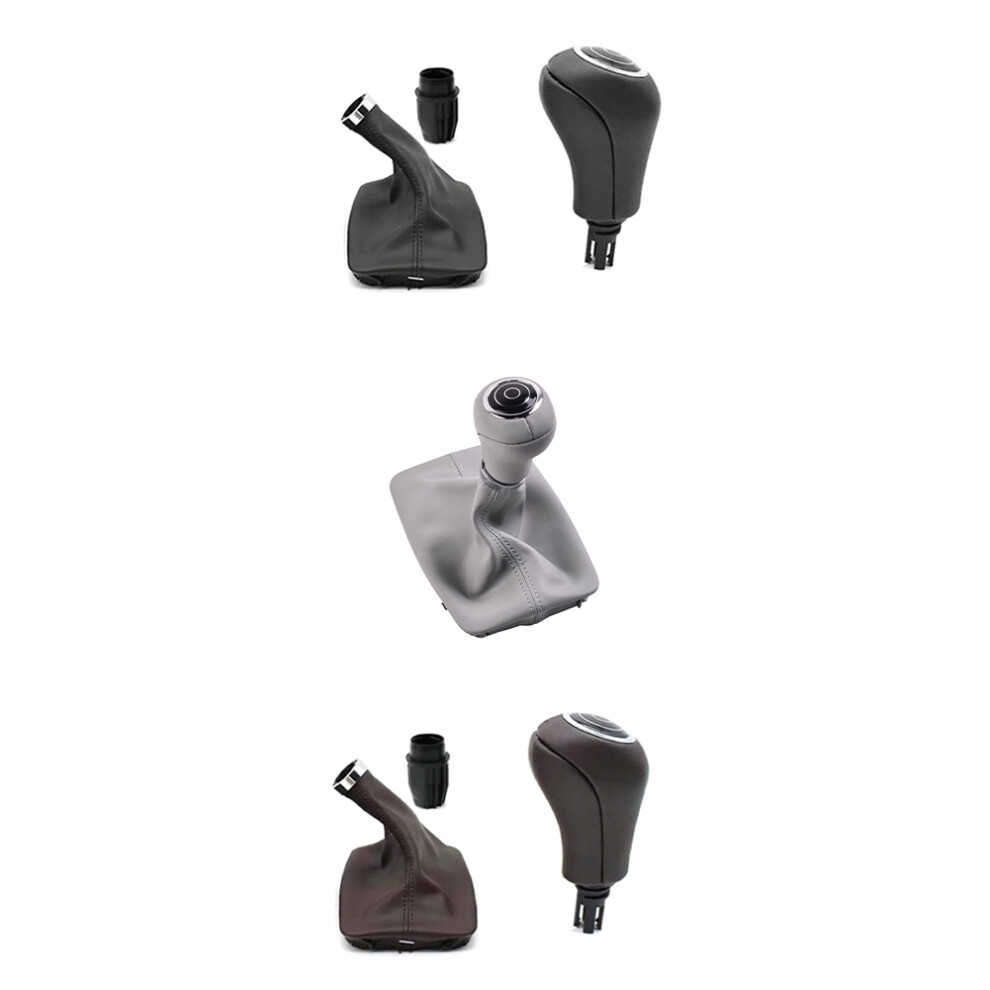 A2042672310 Gear Shifter Knob W/Boot For C/E Class Glk C180 E200 Glk300 W204 W212 W207 Black 4713086502479