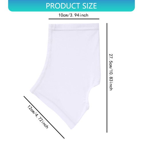 White Black Cleat Covers Protective Slip Resistance for Athletic 2