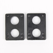 2 Paar Skateboard Gummi Dichtung 12Mm Skateboard Riser Pads Longboard Riser Skateboard Shock Pads