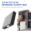 Baia de Disquete Interna de 2,5 A 3,5 Polegadas  III Rack Móvel Sem Bandeja de 6 Gbps para Painel Traseiro de Disco Rígido SSD de 2,5 Polegadas 4