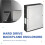 Baia de Disquete Interna de 2,5 A 3,5 Polegadas  III Rack Móvel Sem Bandeja de 6 Gbps para Painel Traseiro de Disco Rígido SSD de 2,5 Polegadas 9