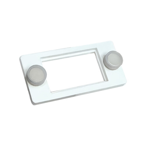 Universele magnetische terraria, thermometers, houder,-Wit