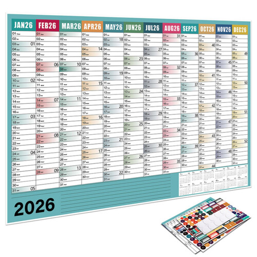 2026 Academic Year Planner Includes Monthly-Green No. 8