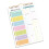 Vertical Meal Planning Pad Notebook Meal Planner With-No. 6 1