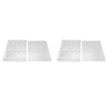 2X Custodia per Cartucce Rigida In Acrilico con Copertura A Ventosa Magnetica Ad Alta Trasparenza per GameBoy GB GBC