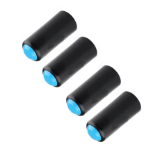 Microphone Battery Cover 4pcs for Shure PGX2 SLX24 PG58 Wireless Mic, Durable ScrewOn Precision Fit (Blue)