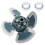 2X R0524900 Cleaner Engine Replacement for MX6/MX8 Pool Suction Cleaner, with Rollers  Both Sides 2
