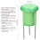 2X Tuya ZigBee Soil Tester Temperature and Humidity Sensor IP66 Grade Waterproof APP Control Support View History 6