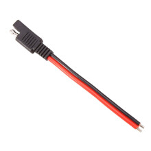 30 Pièces 15CM SAE 2 Broches Connecteur Rapide Déconnexion Prise 14AWG SAE Câble D'Extension Faisceau de Câbles pour Panneau Solaire de Moto