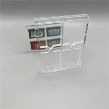 2X High Transparency Acrylic Magnetic Suction Cover Games Storage Box Hard Shell Cartridge Case for GameBoy GB GBC