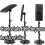 Tattoo Arm Rest Stand with 360 Adjustable Panel and Height Range 68110CM Steel Frame 2