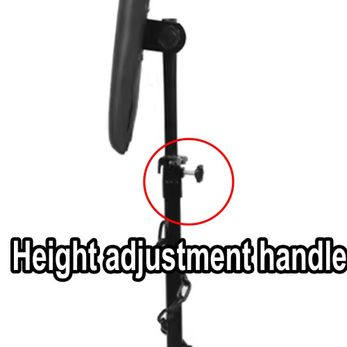 Tattoo Arm Rest Stand with 360 Adjustable Panel and Height Range 68110CM Steel Frame 2