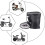 Motorcycle Handlebar Muffs Windproof Waterproof Thermal 4