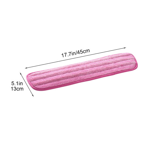 Microfiber Replacement Pads for Flat Mops Washable Wet Dry 2