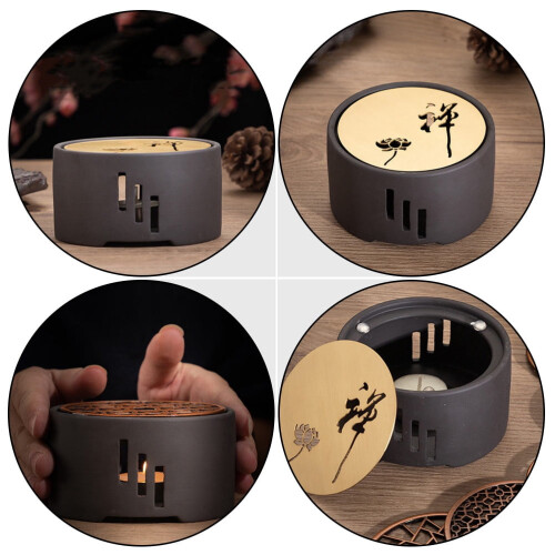 Tekannavärmare Keramik 1 set 11x6 cm 2