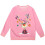 Children's Christmas Pullover Reindeer Print Round Neck 4