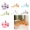 Bathroom Accessory Set 4 Piece Ventilated Shelf Hygienic-Tolan 3