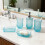 Bathroom Accessory Set 4 Piece Ventilated Shelf Hygienic-Tolan 7