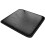 Thickened PU Leather Square Stool Seat Cushion-Black 45cm 1